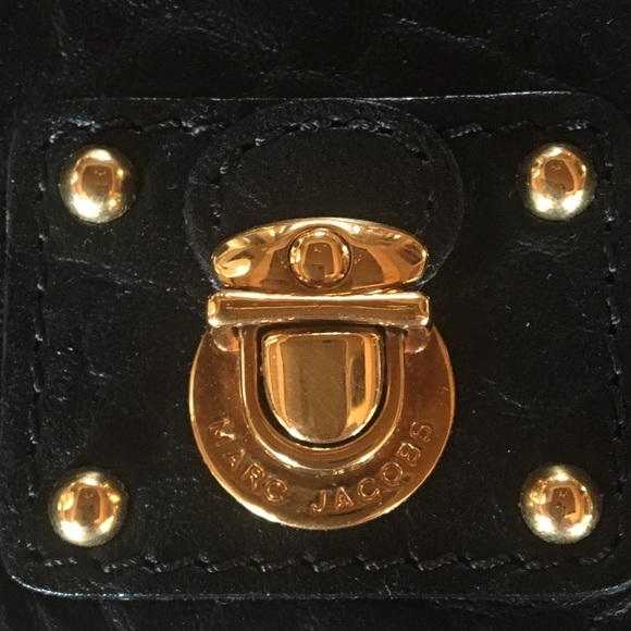 Marc Jacobs luxury sequined mini Debbie black bag - Picture 5 of 6